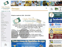 Tablet Screenshot of cfnt.org.br